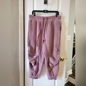 NWT Free People Day Off Fleece Jogger Wild Ginger Size Small